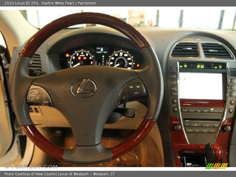 Starfire White Pearl / Parchment 2010 Lexus ES 350