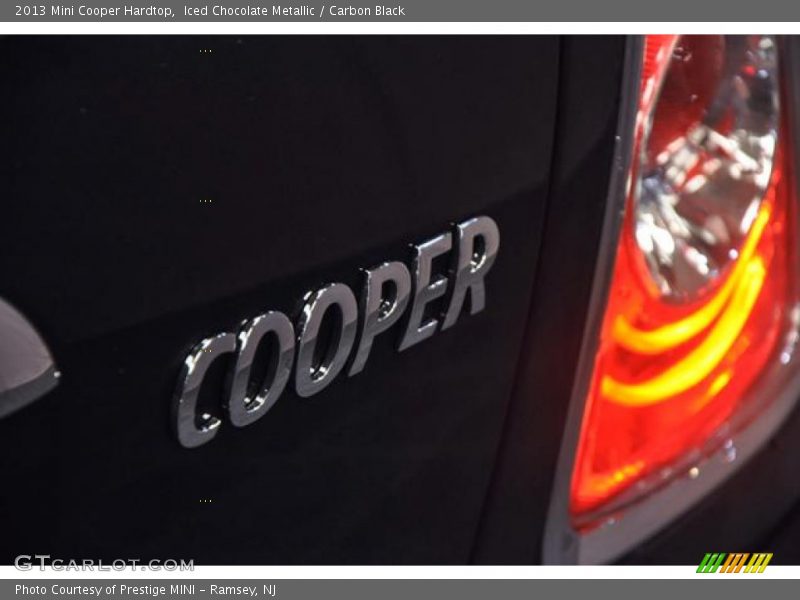 Iced Chocolate Metallic / Carbon Black 2013 Mini Cooper Hardtop