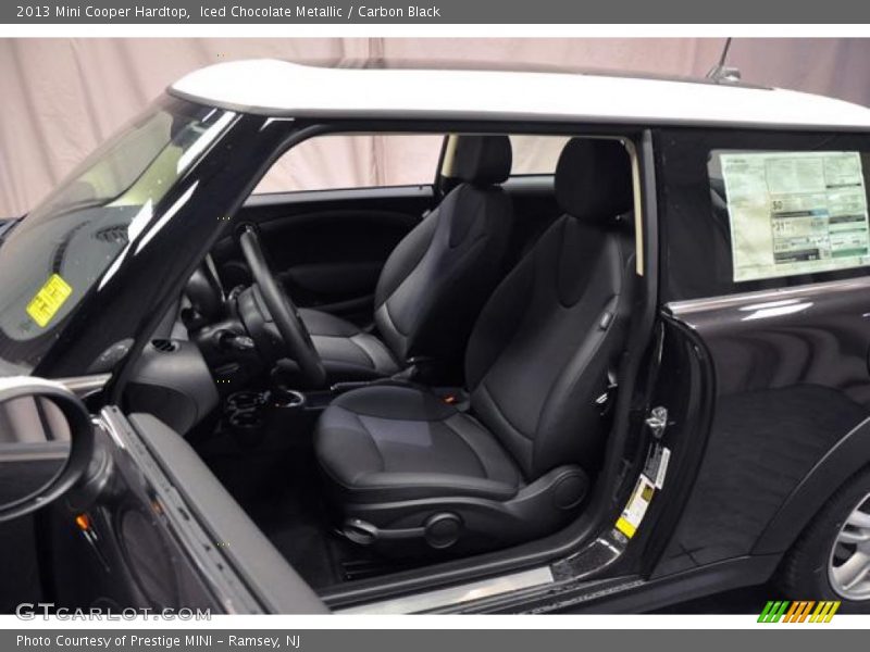 Iced Chocolate Metallic / Carbon Black 2013 Mini Cooper Hardtop