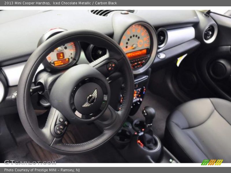 Iced Chocolate Metallic / Carbon Black 2013 Mini Cooper Hardtop