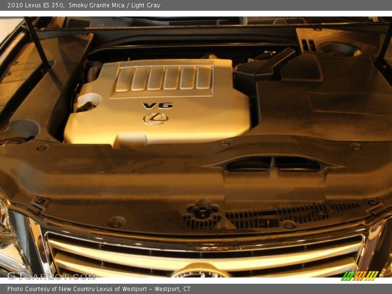 Smoky Granite Mica / Light Gray 2010 Lexus ES 350