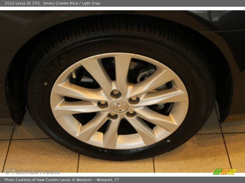 Smoky Granite Mica / Light Gray 2010 Lexus ES 350