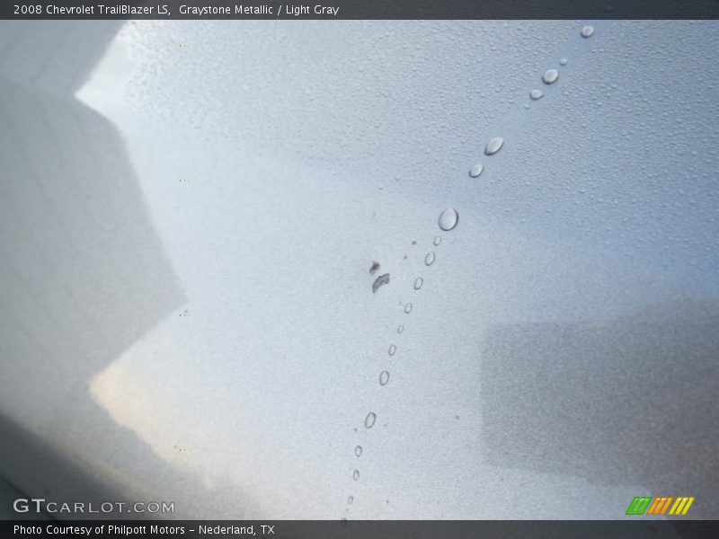 Graystone Metallic / Light Gray 2008 Chevrolet TrailBlazer LS