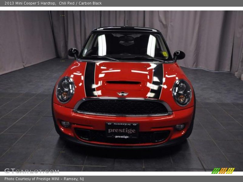 Chili Red / Carbon Black 2013 Mini Cooper S Hardtop