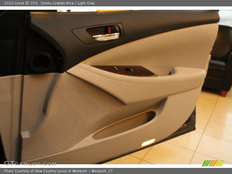 Smoky Granite Mica / Light Gray 2010 Lexus ES 350