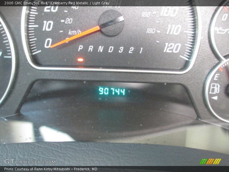 Cranberry Red Metallic / Light Gray 2006 GMC Envoy SLE 4x4