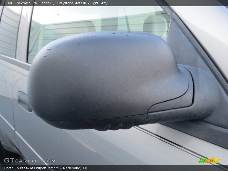 Graystone Metallic / Light Gray 2008 Chevrolet TrailBlazer LS