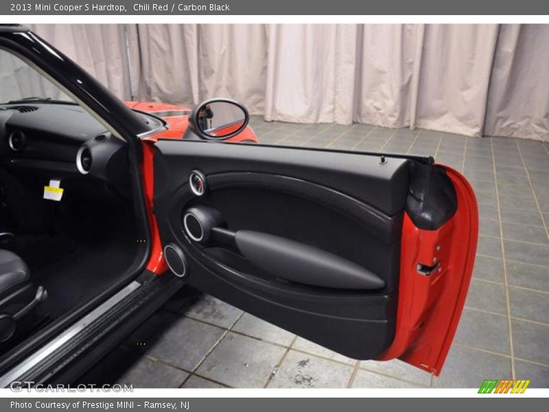 Chili Red / Carbon Black 2013 Mini Cooper S Hardtop