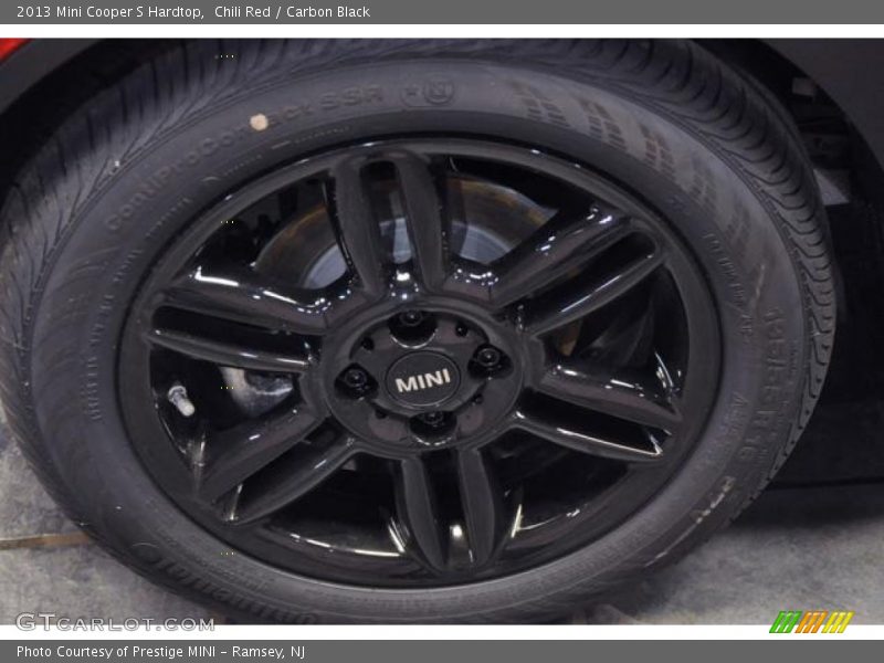 Chili Red / Carbon Black 2013 Mini Cooper S Hardtop