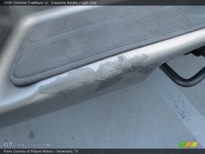 Graystone Metallic / Light Gray 2008 Chevrolet TrailBlazer LS