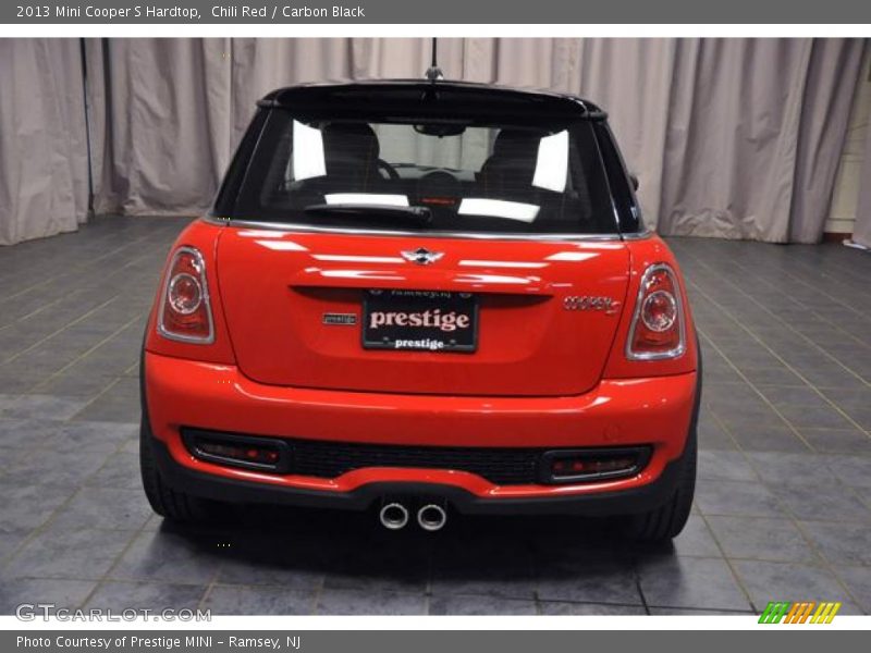 Chili Red / Carbon Black 2013 Mini Cooper S Hardtop
