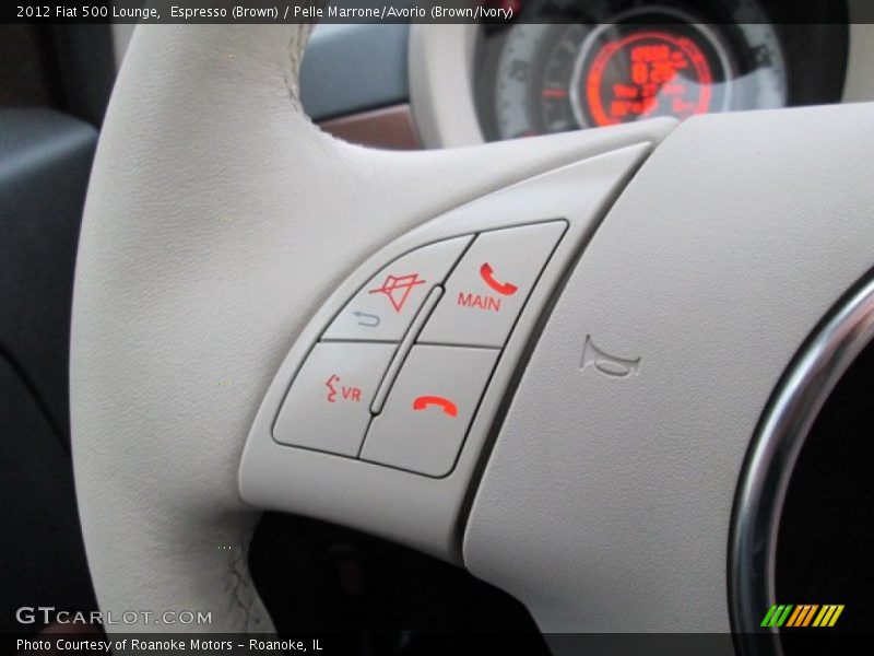 Controls of 2012 500 Lounge