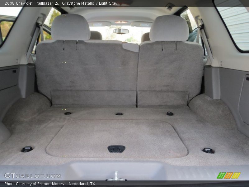 Graystone Metallic / Light Gray 2008 Chevrolet TrailBlazer LS
