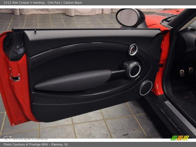 Chili Red / Carbon Black 2013 Mini Cooper S Hardtop