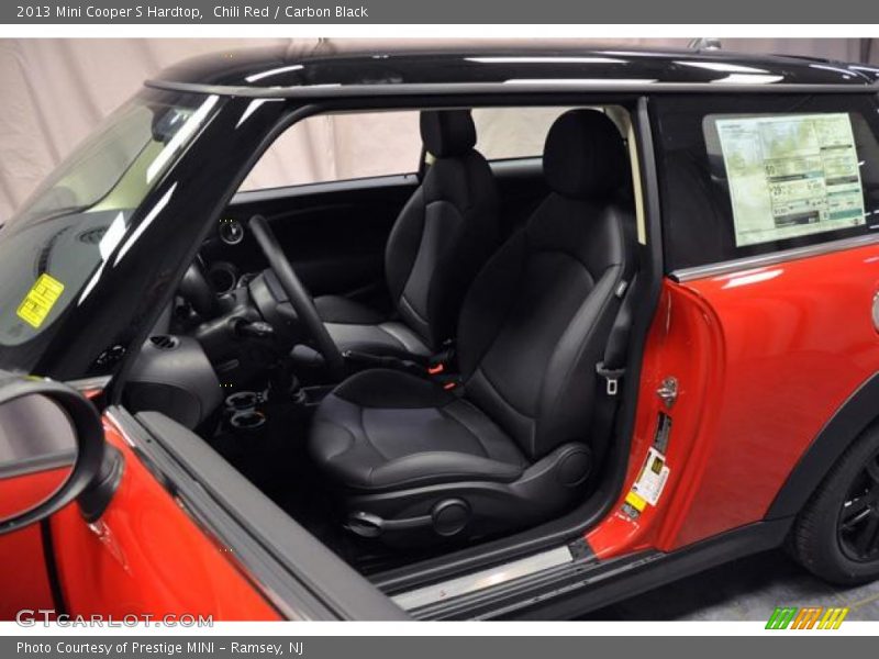 Chili Red / Carbon Black 2013 Mini Cooper S Hardtop