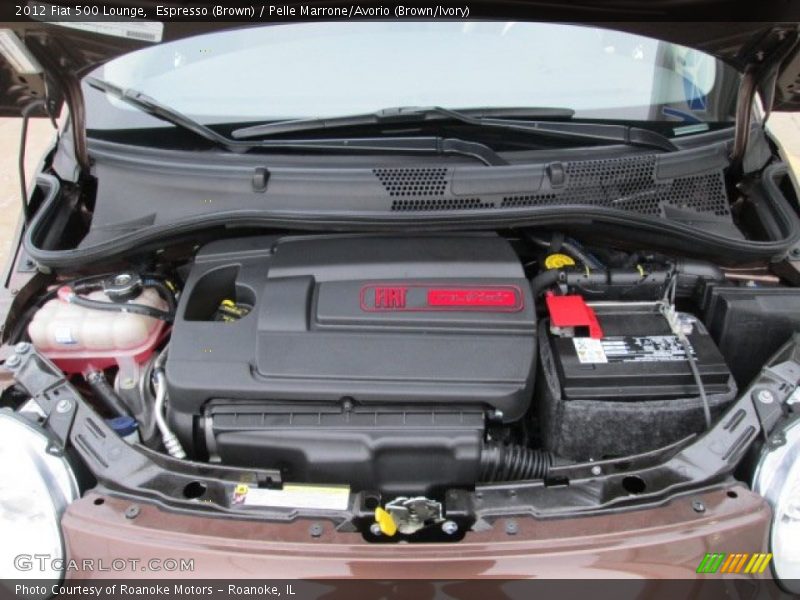  2012 500 Lounge Engine - 1.4 Liter SOHC 16-Valve MultiAir 4 Cylinder
