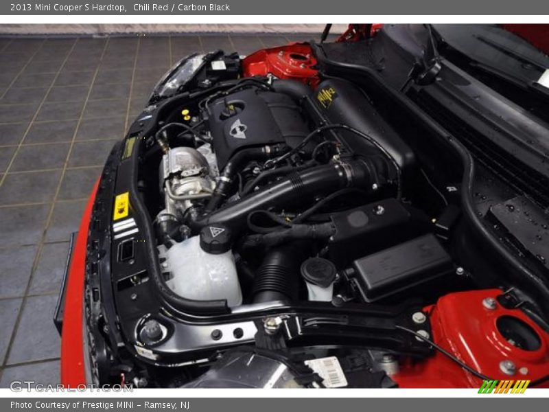 Chili Red / Carbon Black 2013 Mini Cooper S Hardtop