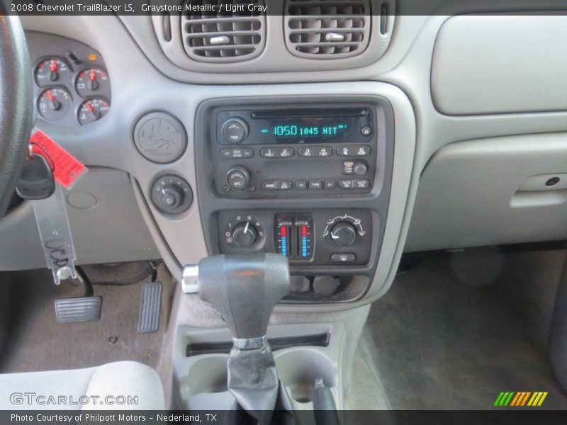 Graystone Metallic / Light Gray 2008 Chevrolet TrailBlazer LS
