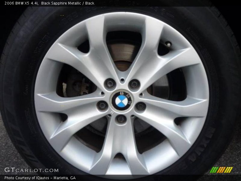 Black Sapphire Metallic / Black 2006 BMW X5 4.4i