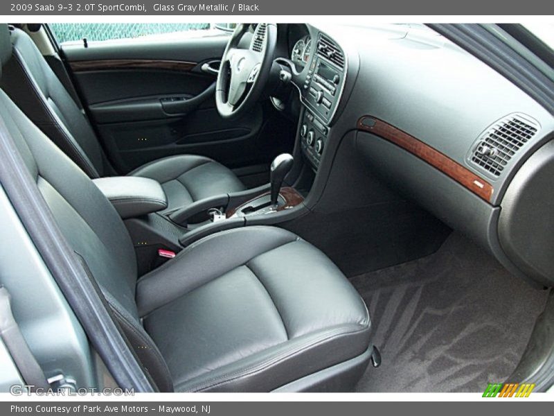  2009 9-3 2.0T SportCombi Black Interior