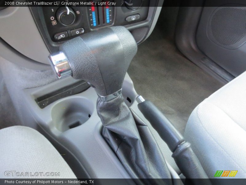 Graystone Metallic / Light Gray 2008 Chevrolet TrailBlazer LS
