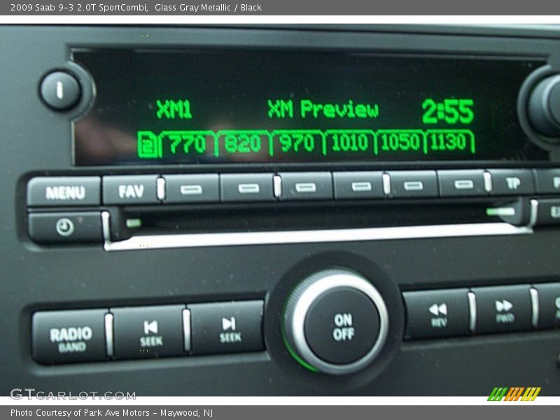 Audio System of 2009 9-3 2.0T SportCombi