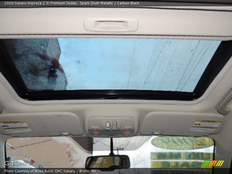 Spark Silver Metallic / Carbon Black 2009 Subaru Impreza 2.5i Premium Sedan