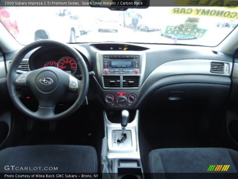 Spark Silver Metallic / Carbon Black 2009 Subaru Impreza 2.5i Premium Sedan