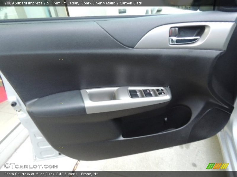 Spark Silver Metallic / Carbon Black 2009 Subaru Impreza 2.5i Premium Sedan