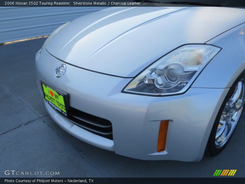 Silverstone Metallic / Charcoal Leather 2006 Nissan 350Z Touring Roadster