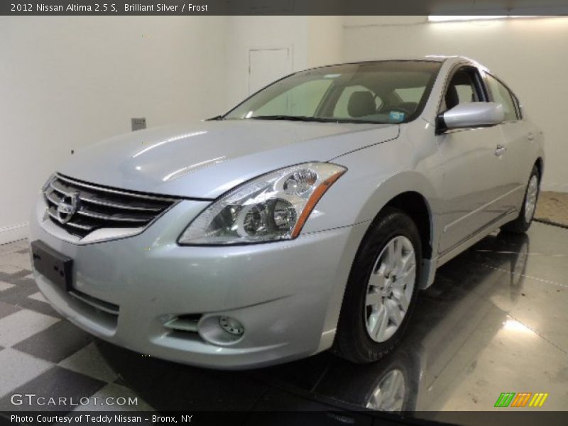 Brilliant Silver / Frost 2012 Nissan Altima 2.5 S