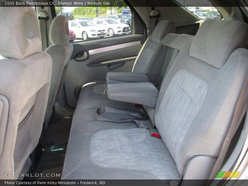 Olympic White / Medium Oak 2003 Buick Rendezvous CX