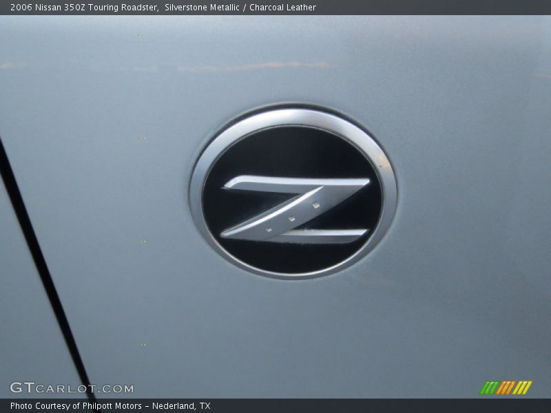 Silverstone Metallic / Charcoal Leather 2006 Nissan 350Z Touring Roadster