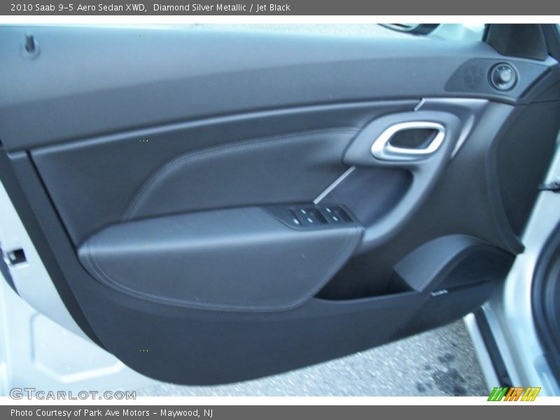 Diamond Silver Metallic / Jet Black 2010 Saab 9-5 Aero Sedan XWD