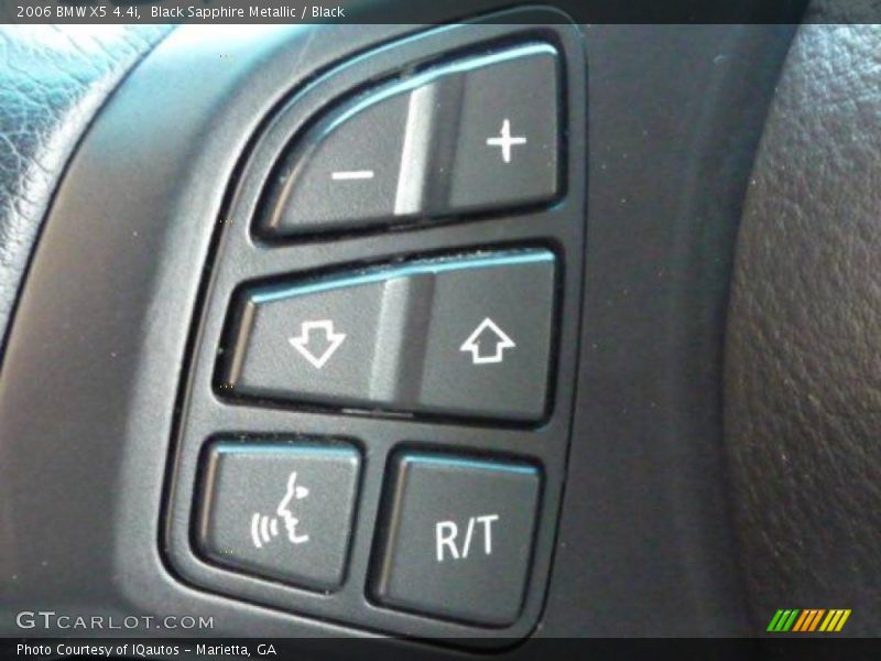 Black Sapphire Metallic / Black 2006 BMW X5 4.4i