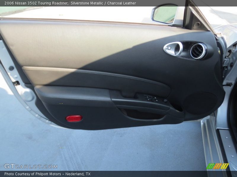 Silverstone Metallic / Charcoal Leather 2006 Nissan 350Z Touring Roadster