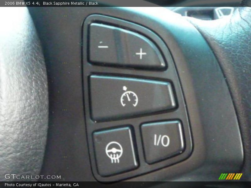 Black Sapphire Metallic / Black 2006 BMW X5 4.4i