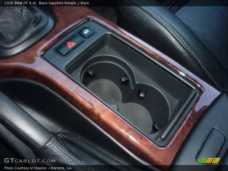 Black Sapphire Metallic / Black 2006 BMW X5 4.4i