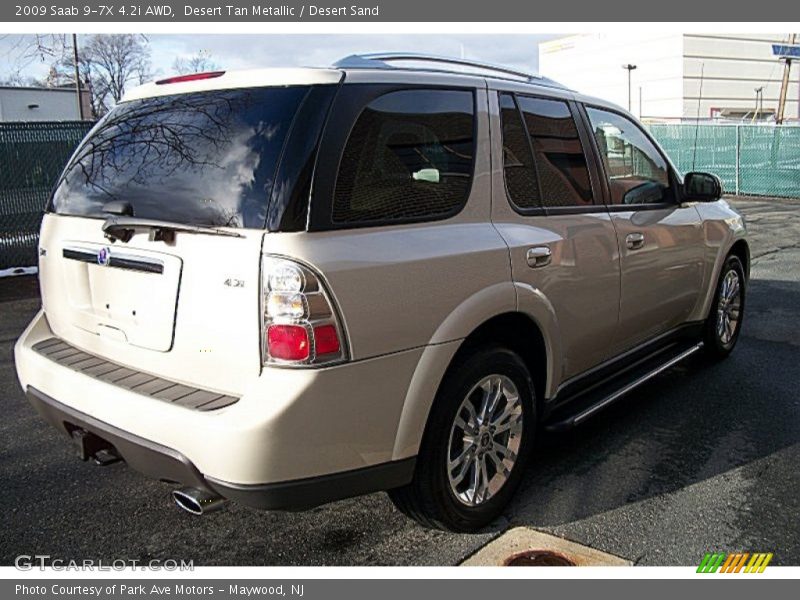 Desert Tan Metallic / Desert Sand 2009 Saab 9-7X 4.2i AWD