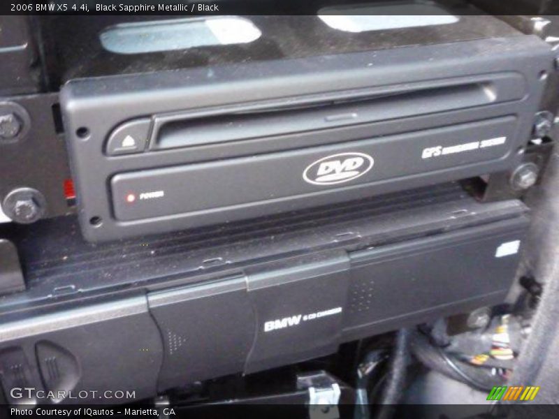 Black Sapphire Metallic / Black 2006 BMW X5 4.4i