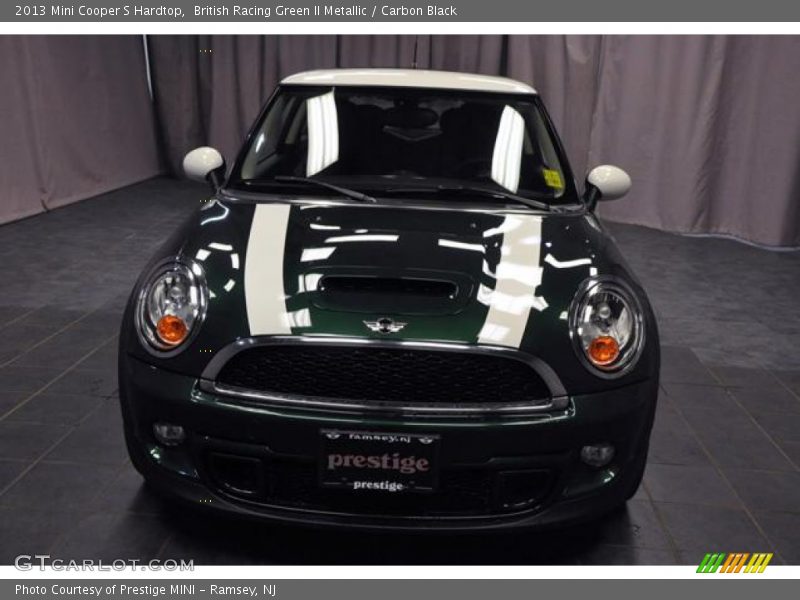 British Racing Green II Metallic / Carbon Black 2013 Mini Cooper S Hardtop