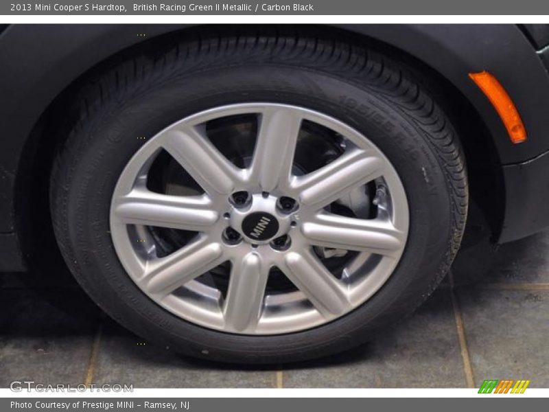British Racing Green II Metallic / Carbon Black 2013 Mini Cooper S Hardtop