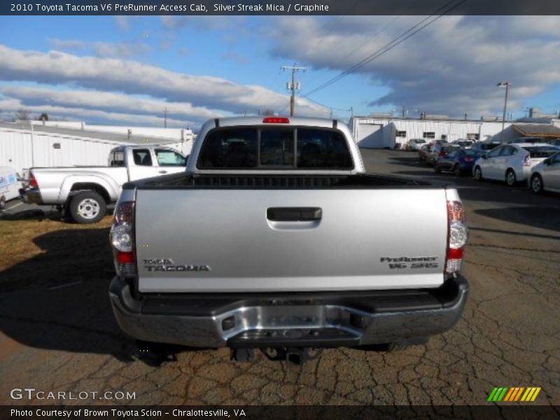 Silver Streak Mica / Graphite 2010 Toyota Tacoma V6 PreRunner Access Cab