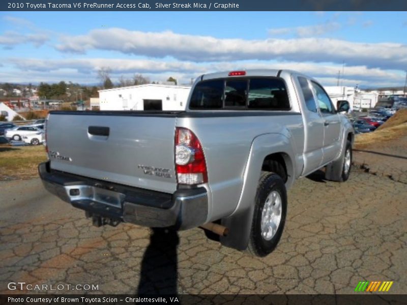 Silver Streak Mica / Graphite 2010 Toyota Tacoma V6 PreRunner Access Cab