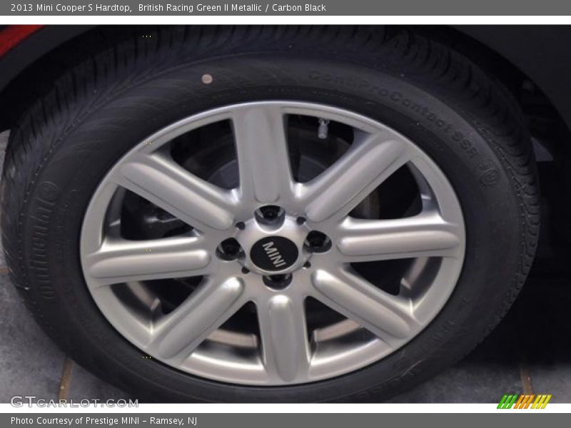 British Racing Green II Metallic / Carbon Black 2013 Mini Cooper S Hardtop