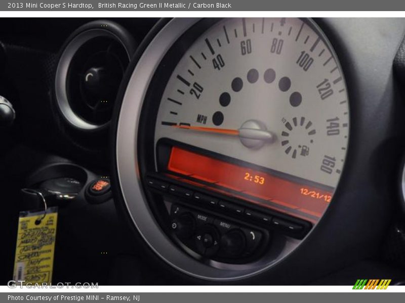 British Racing Green II Metallic / Carbon Black 2013 Mini Cooper S Hardtop