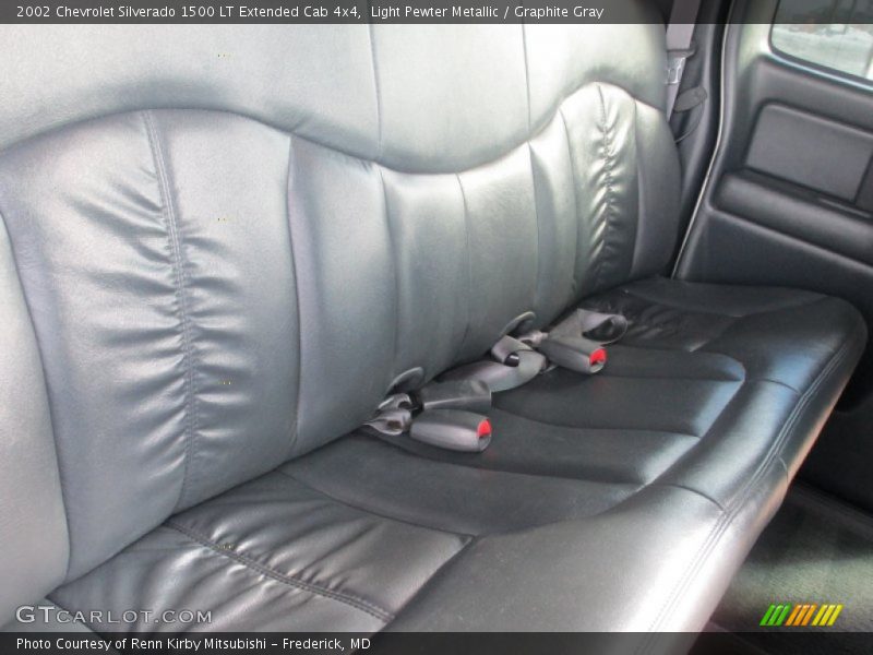 Light Pewter Metallic / Graphite Gray 2002 Chevrolet Silverado 1500 LT Extended Cab 4x4