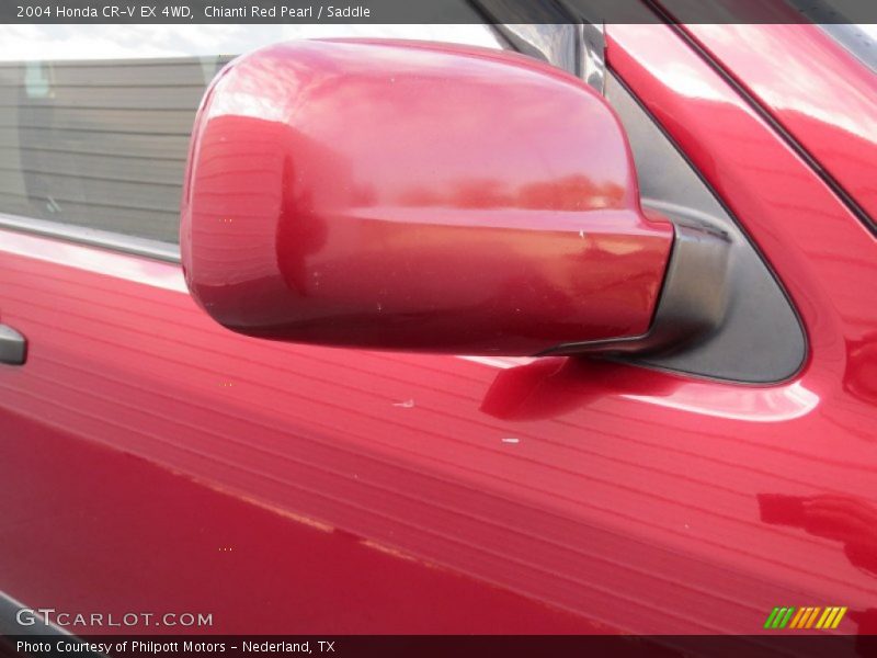 Chianti Red Pearl / Saddle 2004 Honda CR-V EX 4WD