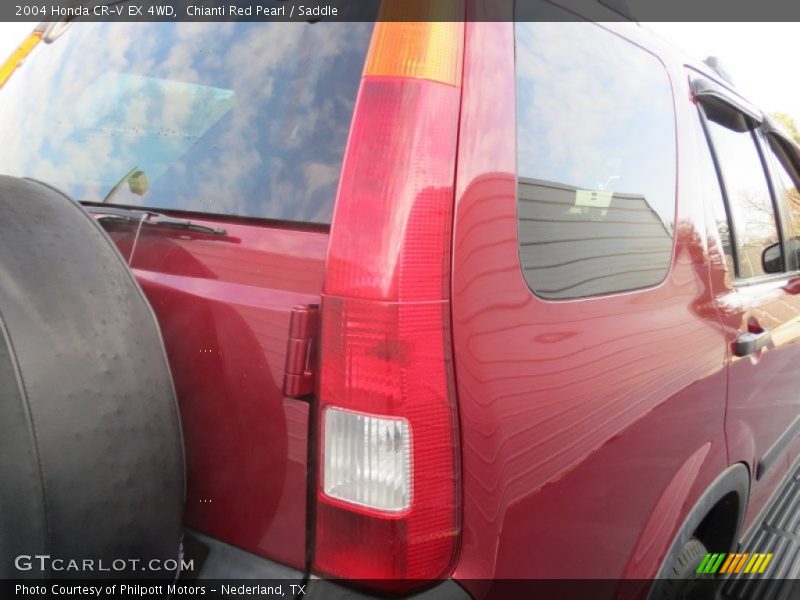 Chianti Red Pearl / Saddle 2004 Honda CR-V EX 4WD
