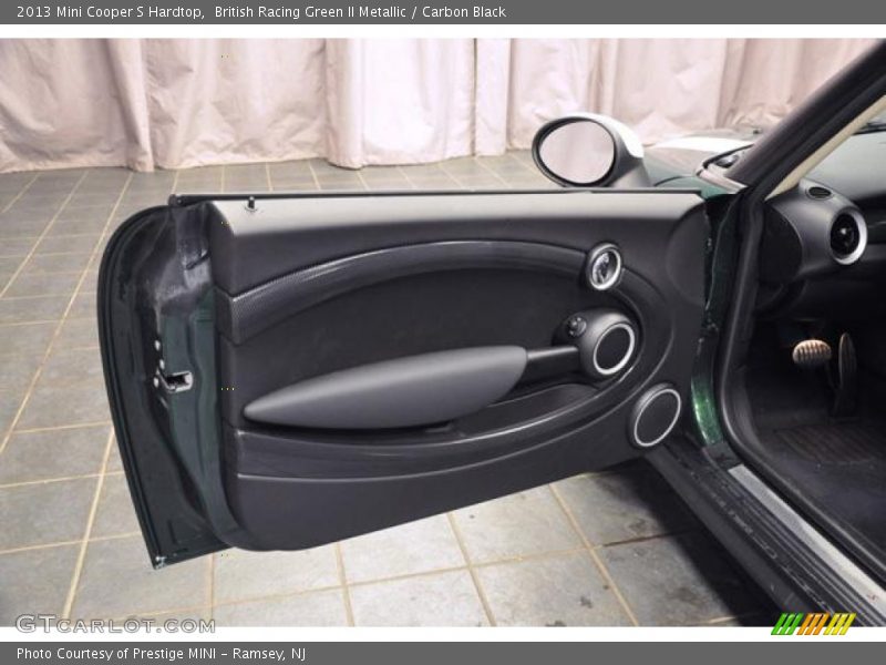 British Racing Green II Metallic / Carbon Black 2013 Mini Cooper S Hardtop